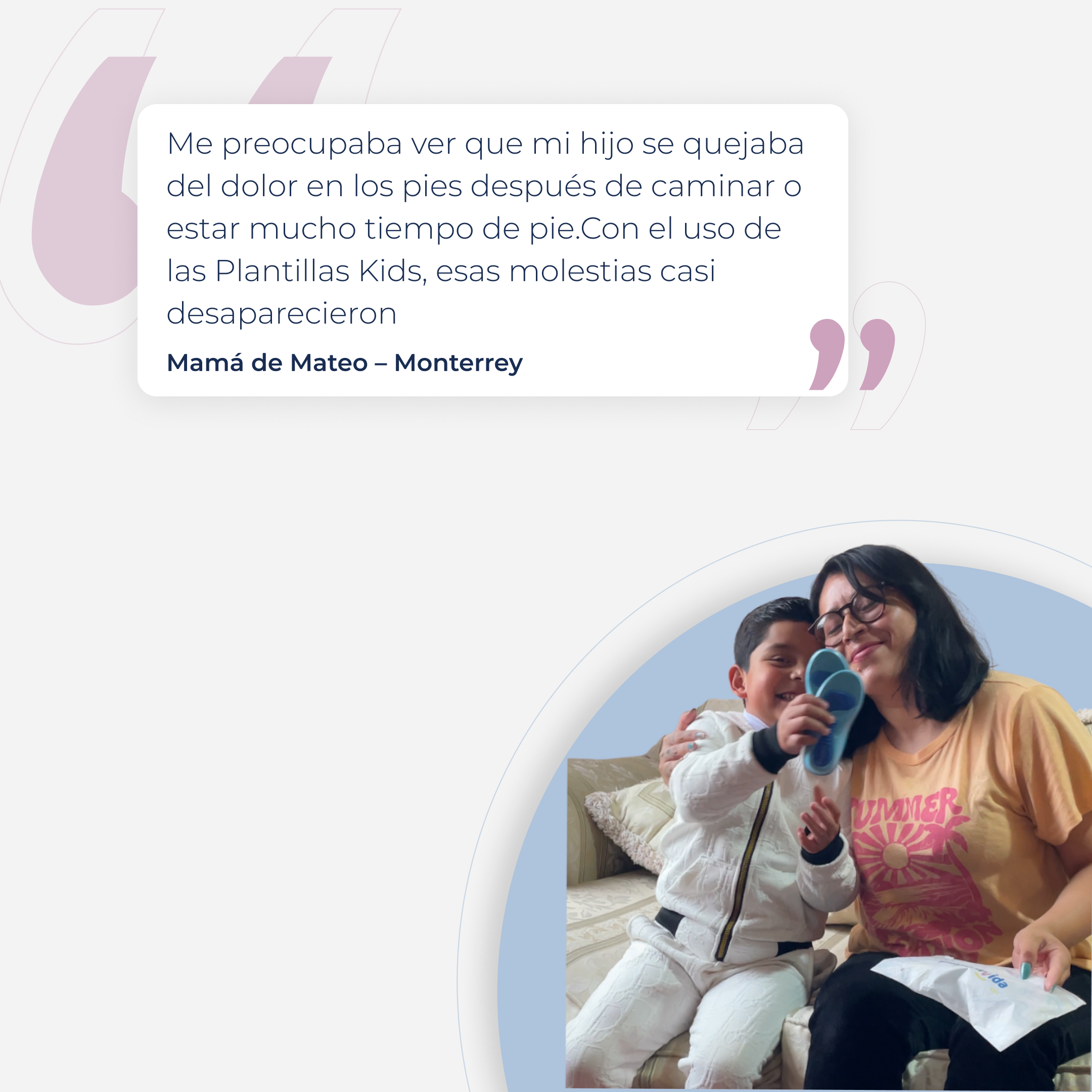 Plantillas ComfyFeet™ Kids - Cuida el mañana de sus pequeños pies