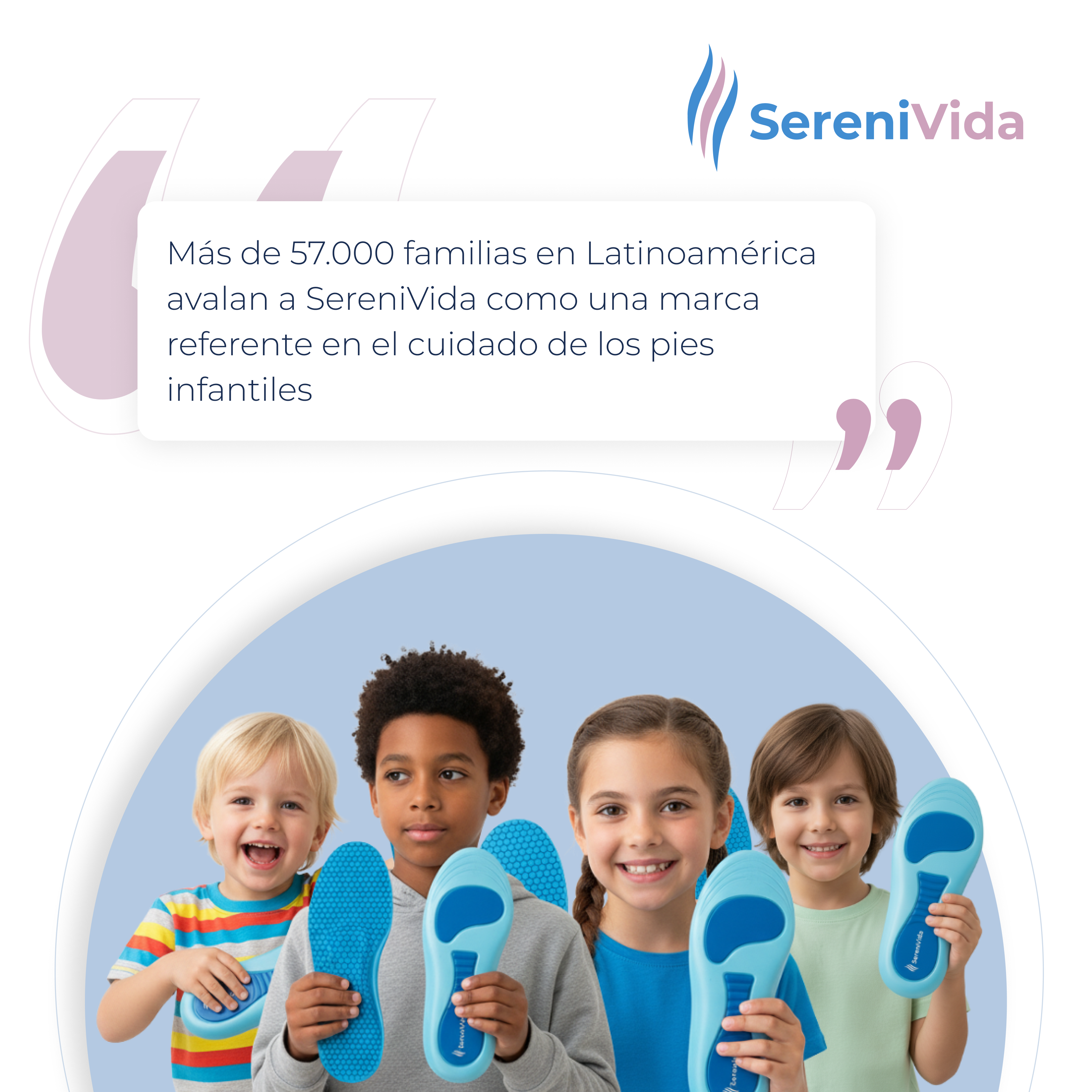 Plantillas ComfyFeet™ Kids - Cuida el mañana de sus pequeños pies