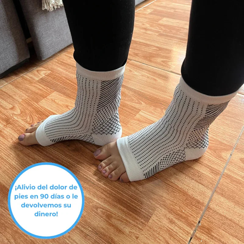 Medias De Compresión - Obtén Alivio Instantáneo De Pies Hinchados Y Adoloridos