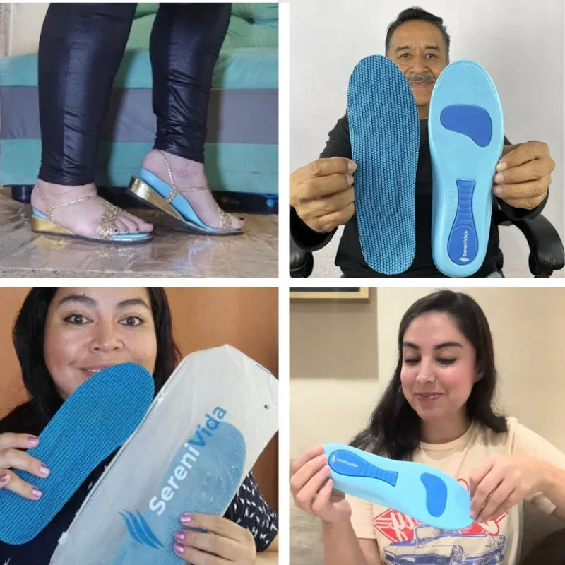 Plantillas ComfyFeet™️ -Como caminar sobre las nubes